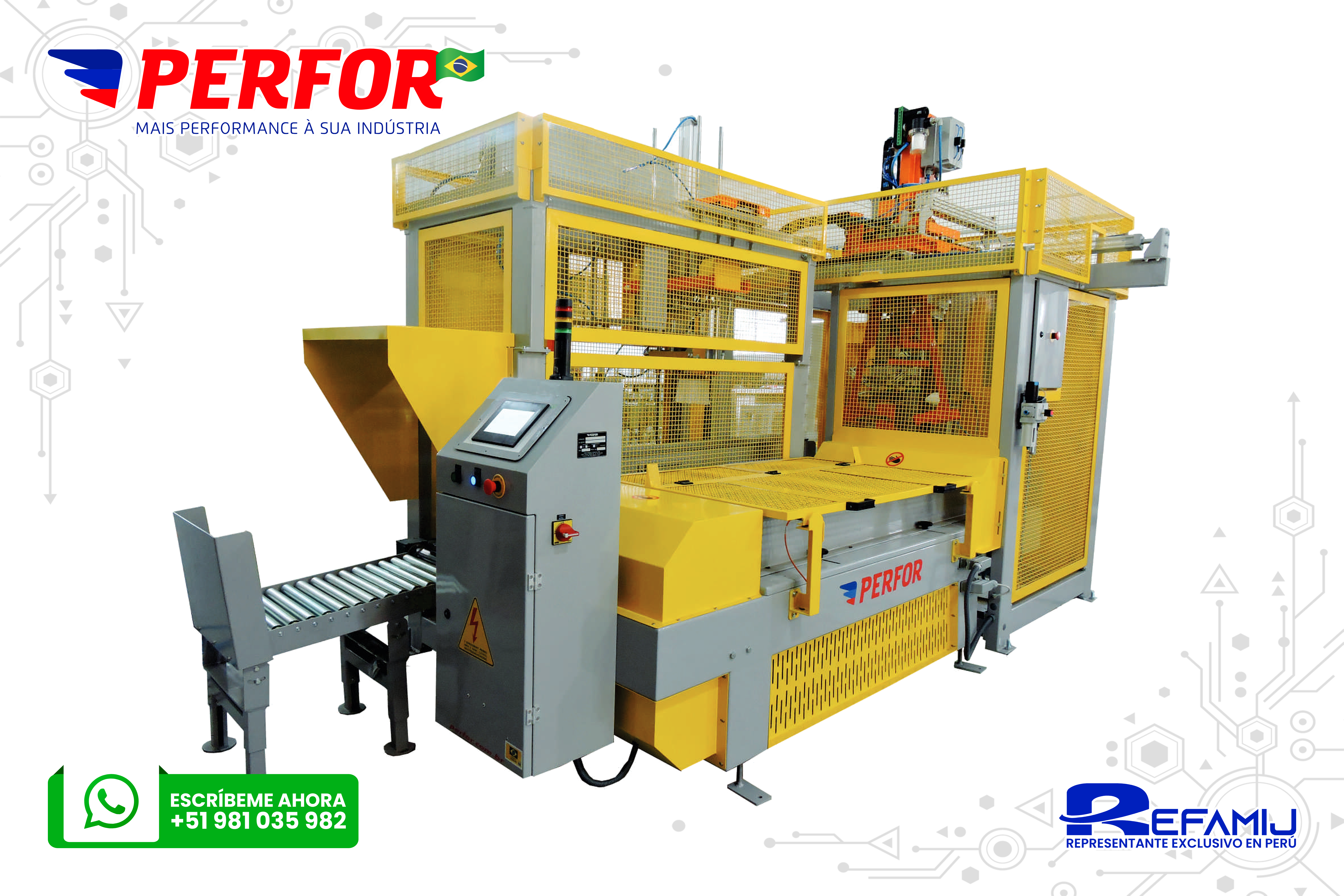 Aplicador Automático de bolsas SAEF 10